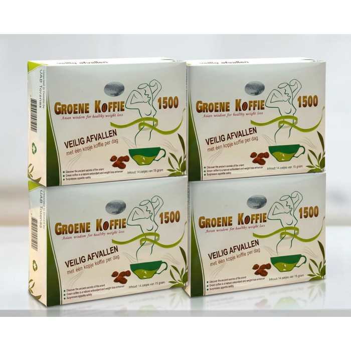 groene koffie 1500 pakket